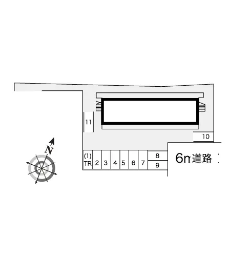 ★手数料０円★浜松市東区半田山 月極駐車場